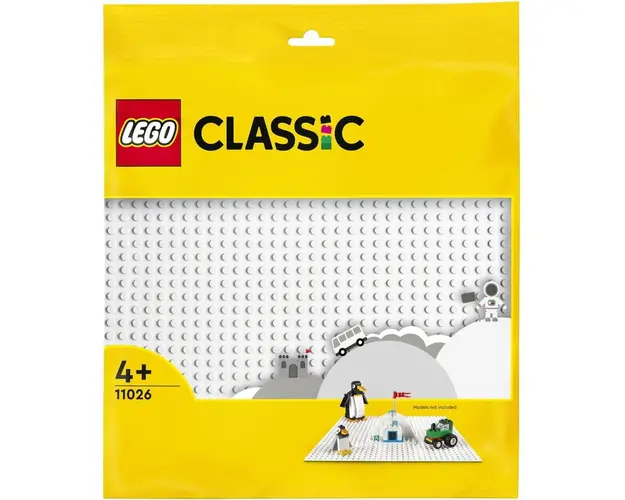 LEGO® Classic - Placa de baza alba 11026, 1 piesa