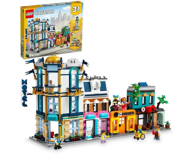 LEGO® Creator 3 in 1 - Strada principala 31141, 1459 piese