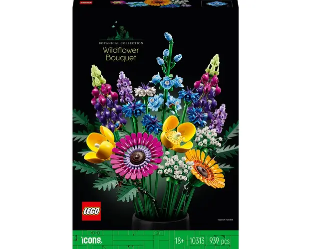 LEGO® Creator Expert - Buchet de flori de camp 10313, 939 piese