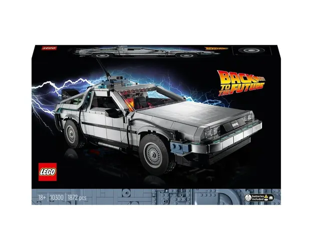 LEGO® Creator Expert - Masina timpului Inapoi in viitor 10300, 1872 piese