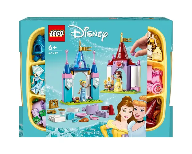 LEGO Disney - Castele creative Disney Princess 43219, 140 piese