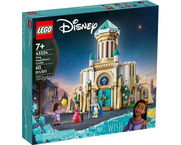 LEGO® Disney - Castelul regelui Magnifico 43224, 613 piese