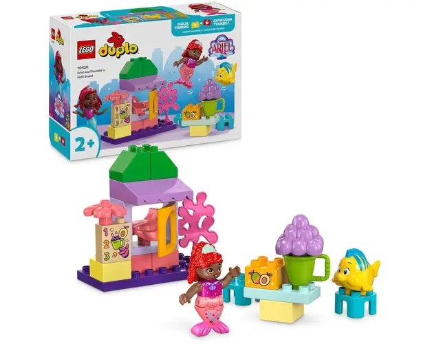 LEGO® Disney - Chioscul cu cafea al lui Ariel si Flounder 10420, 22 piese