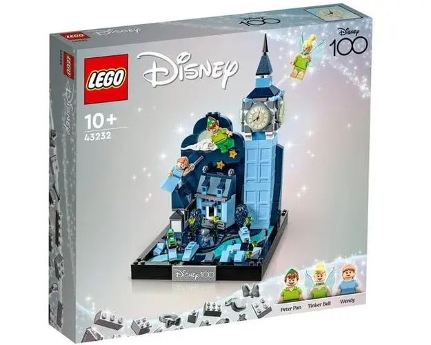 LEGO Disney - Peter Pan si Wendy in zbor deasupra Londrei 43232,466 piese