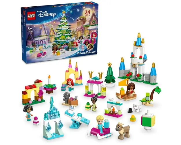 LEGO® Disney Princess - Calendar de advent 43253, 253 piese