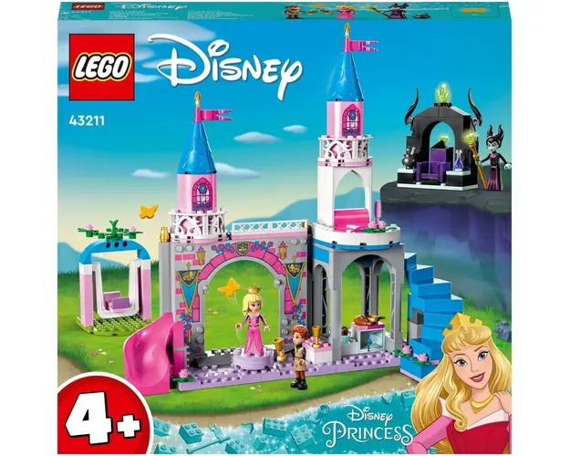 LEGO® Disney Princess - Castelul Aurorei 43211, 187 piese