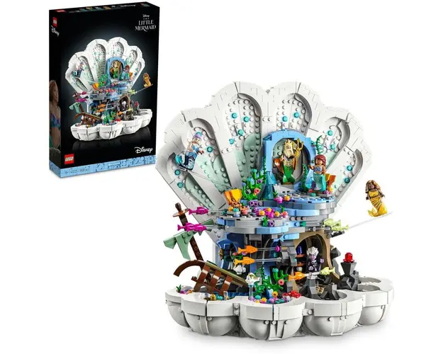 LEGO® Disney Princess - Cochilia Regala a Micii Sirene 43225, 1808 piese