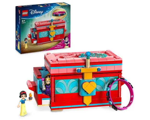 LEGO® Disney Princess™ - Cutia cu bijuterii a Albei ca Zapada 43276, 358 piese