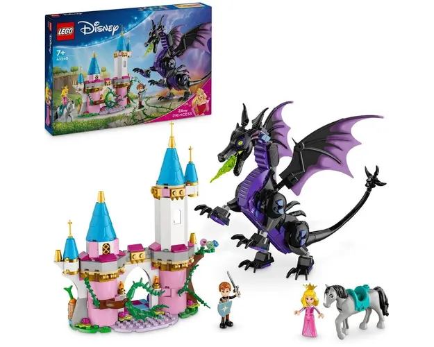 LEGO® Disney Princess™ - Maleficent sub forma de dragon 43240, 583 piese
