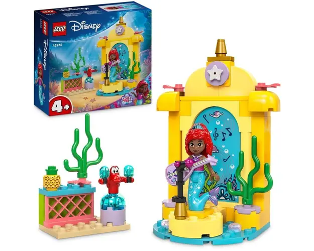 LEGO® Disney Princess™ - Scena muzicala a lui Ariel 43235, 60 piese