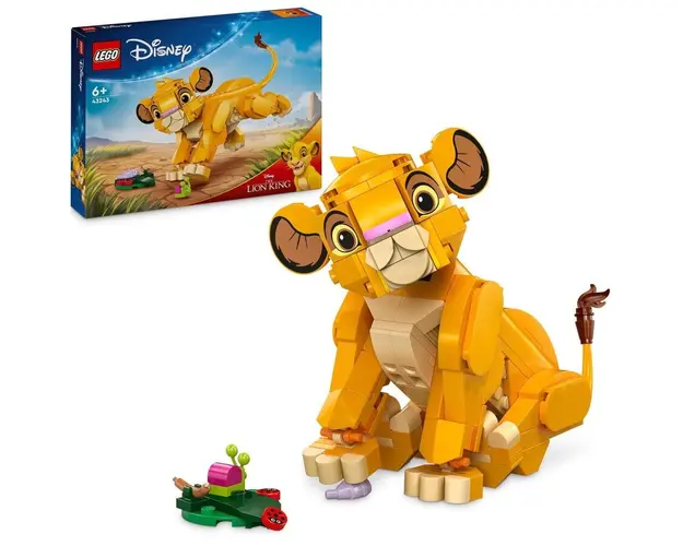 LEGO® Disney - Puiul Simba, Regele Leu 43243, 222 piese