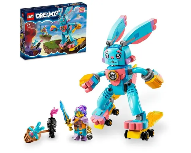 LEGO® DREAMZzz - Izzie si Iepurasul Bunchu 71453, 259 piese