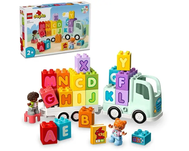 LEGO® DUPLO® - Camion cu alfabet 10421, 36 piese