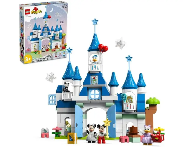 LEGO® DUPLO Disney™ - Castelul Magic 3 in 1 10998, 160 piese