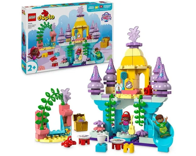 LEGO® DUPLO® Disney - Palatul subacvatic magic al lui Ariel 10435, 116 piese