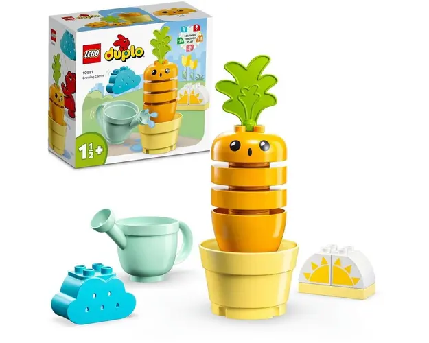 LEGO® DUPLO® - Primul meu morcov care creste 10981, 11 piese