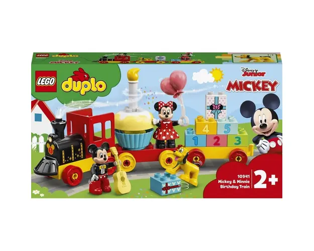 LEGO DUPLO - Trenul zilei aniversare Mickey si Minnie 10941, 22 piese