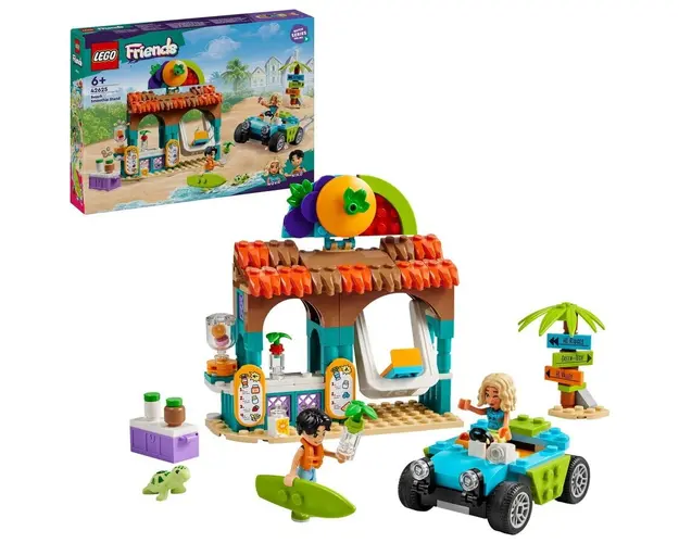 LEGO® Friends - Chiosc de smoothie-uri pe plaja 42625, 213 piese