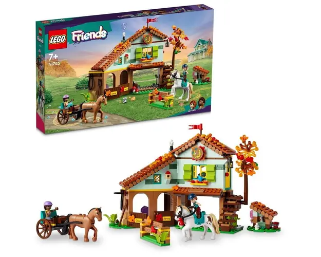 LEGO® Friends - Grajdul pentru cai al lui Autumn 41745, 545 piese
