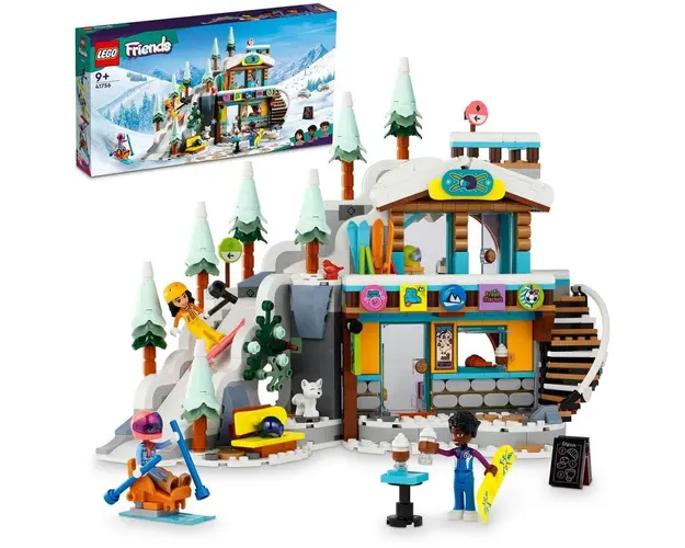 LEGO® Friends - Partie de schi si cafenea 41756, 980 piese
