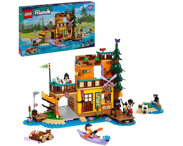 LEGO® Friends - Sporturi nautice in tabara de aventuri 42626, 628 piese