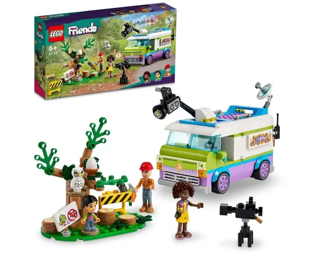 LEGO® Friends - Studioul mobil de stiri 41749, 446 piese