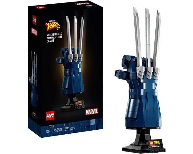 LEGO® Marvel - Ghearele din adamantium ale lui Wolverine 76250, 596 piese