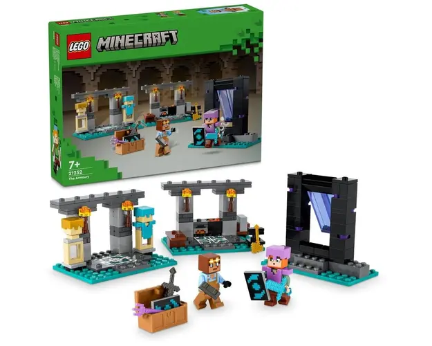 LEGO® Minecraft® - Armuraria 21252, 203 piese