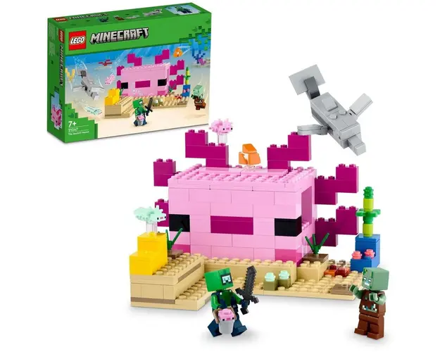 Casa Axolotl 21247, 242 piese, Minecraft