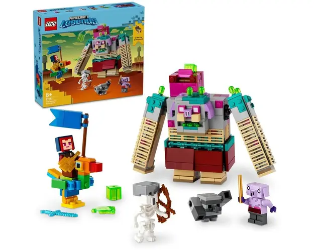 LEGO® Minecraft® - Confruntarea devoratorului 21257, 420 piese