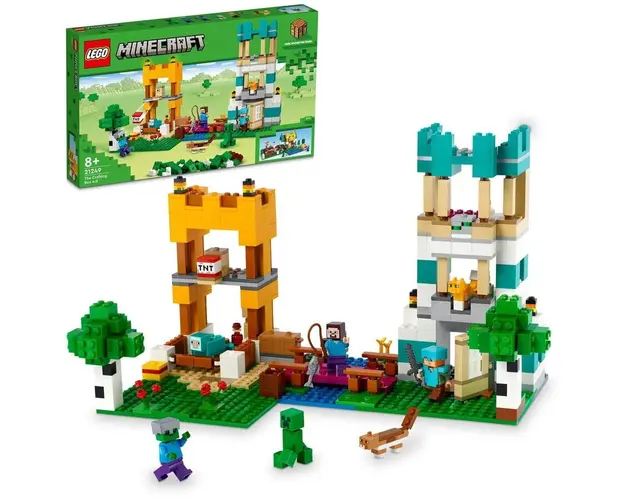 LEGO® Minecraft - Cutie de lucru manual 4.0 21249, 605 piese