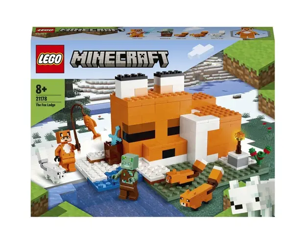 LEGO® Minecraft - Vizuina vulpilor 21178, 193 piese