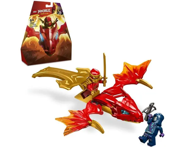 LEGO® Ninjago® - Atacul dragonului zburator al lui Kai 71801, 24 piese