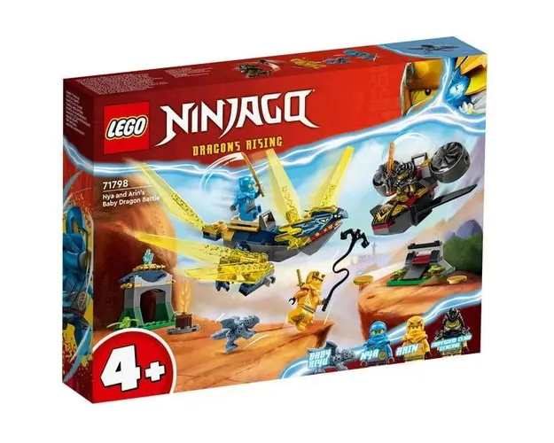 LEGO Ninjago - Batalia puiului de dragon 71798,157 piese