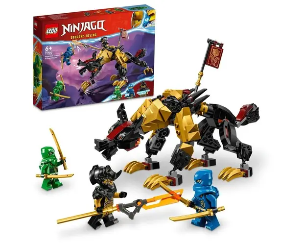LEGO® Ninjago - Cainele imperial vanator de dragoni 71790, 198 piese