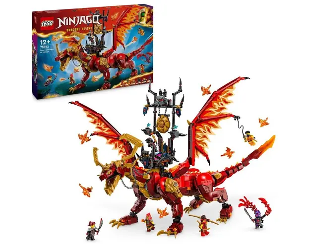 LEGO® Ninjago® - Dragonul-sursa al miscarii 71822, 1716 piese
