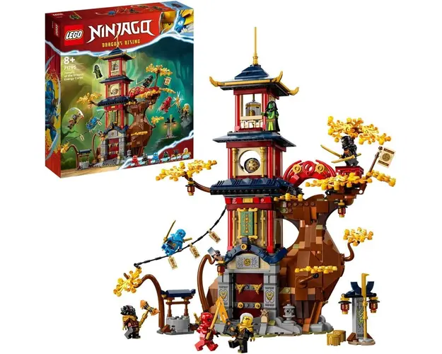LEGO® Ninjago - Nucleele energetice din Templul Dragonului 71795, 1029 piese