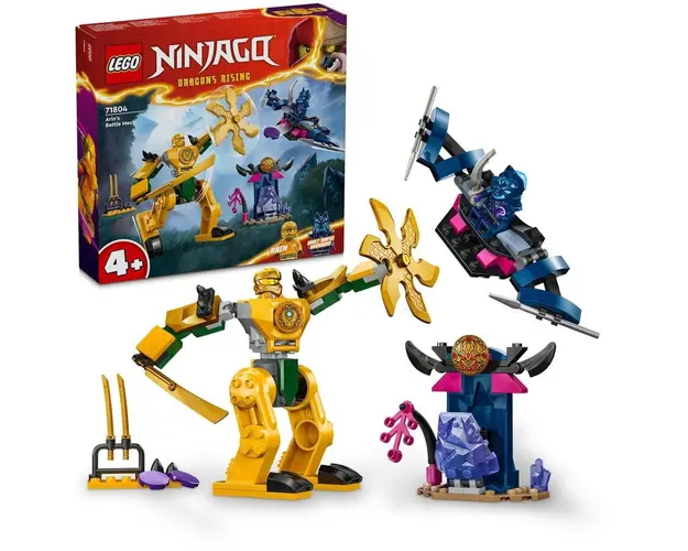 LEGO® Ninjago® - Robotul de lupta al lui Arin 71804, 104 piese