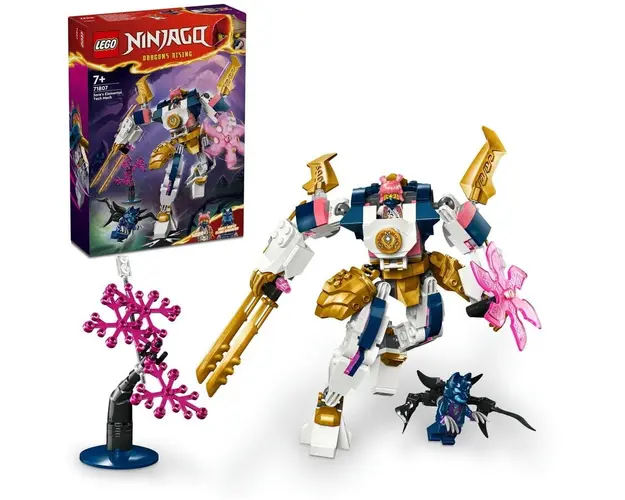 LEGO® Ninjago® - Robotul stihie tehnologic al Sorei 71807, 209 piese