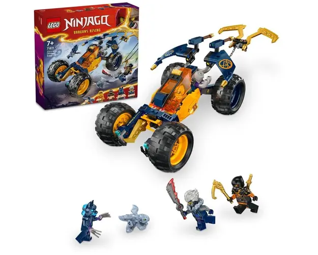 LEGO® NINJAGO® - Vehiculul de teren ninja al lui Arin 71811, 267 piese