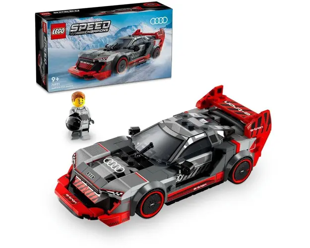 LEGO® Speed Champions - Masina de curse Audi S1 E-Tron Quattro 76921, 274 piese