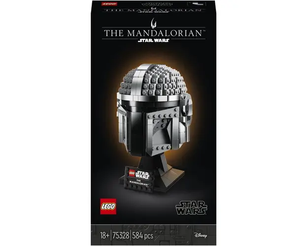 LEGO® Star Wars™ - Casca Mandalorian™ 75328, 584 piese