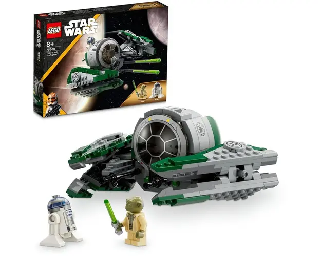 LEGO® Star Wars - Jedi Starfighter™ al lui Yoda 75360, 253 piese