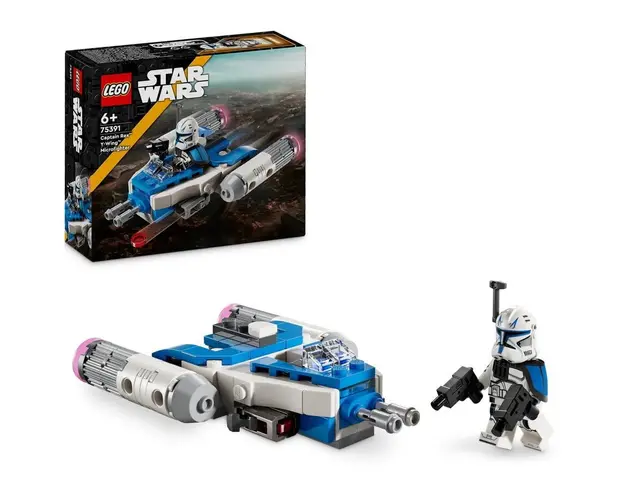 LEGO® Star Wars™ - Micronava de lupta Y-Wing™ a Capitanului Rex 75391, 99 piese