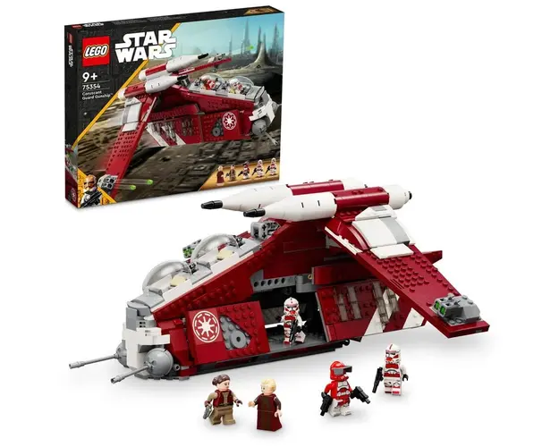 LEGO® Star Wars - Nava de lupta a gardienilor de pe Coruscant 75354, 1083 piese