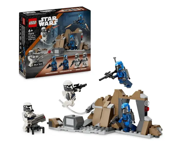 LEGO® Star Wars™ - Pachet de lupta Ambuscada pe Mandalore™ 75373, 109 piese