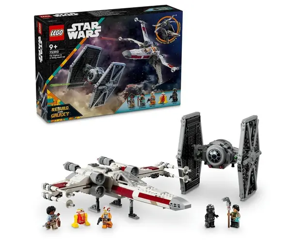 LEGO® Star Wars TM - Hibrid TIE Fighter si X-Wing 75393, 1058 piese