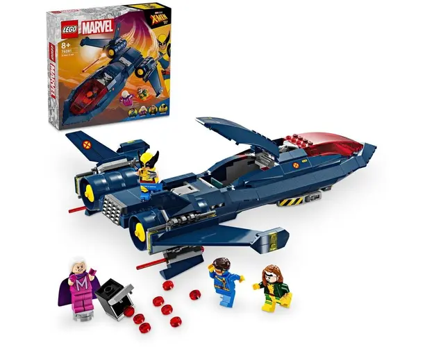 LEGO® Super Heroes - Avionul X-jet al X-MEN 76281, 359 piese