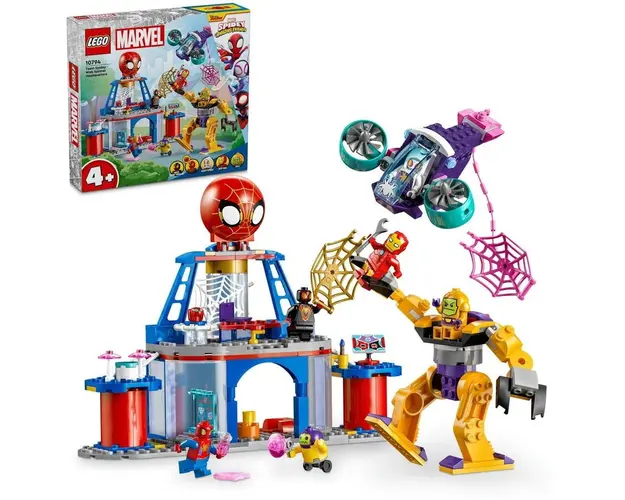 LEGO® Super Heroes - Cartierul general al echipei lui Spidey 10794, 193 piese