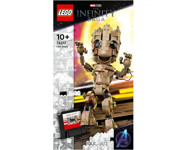 LEGO® Super Heroes - Eu sunt Groot 76217, 476 piese